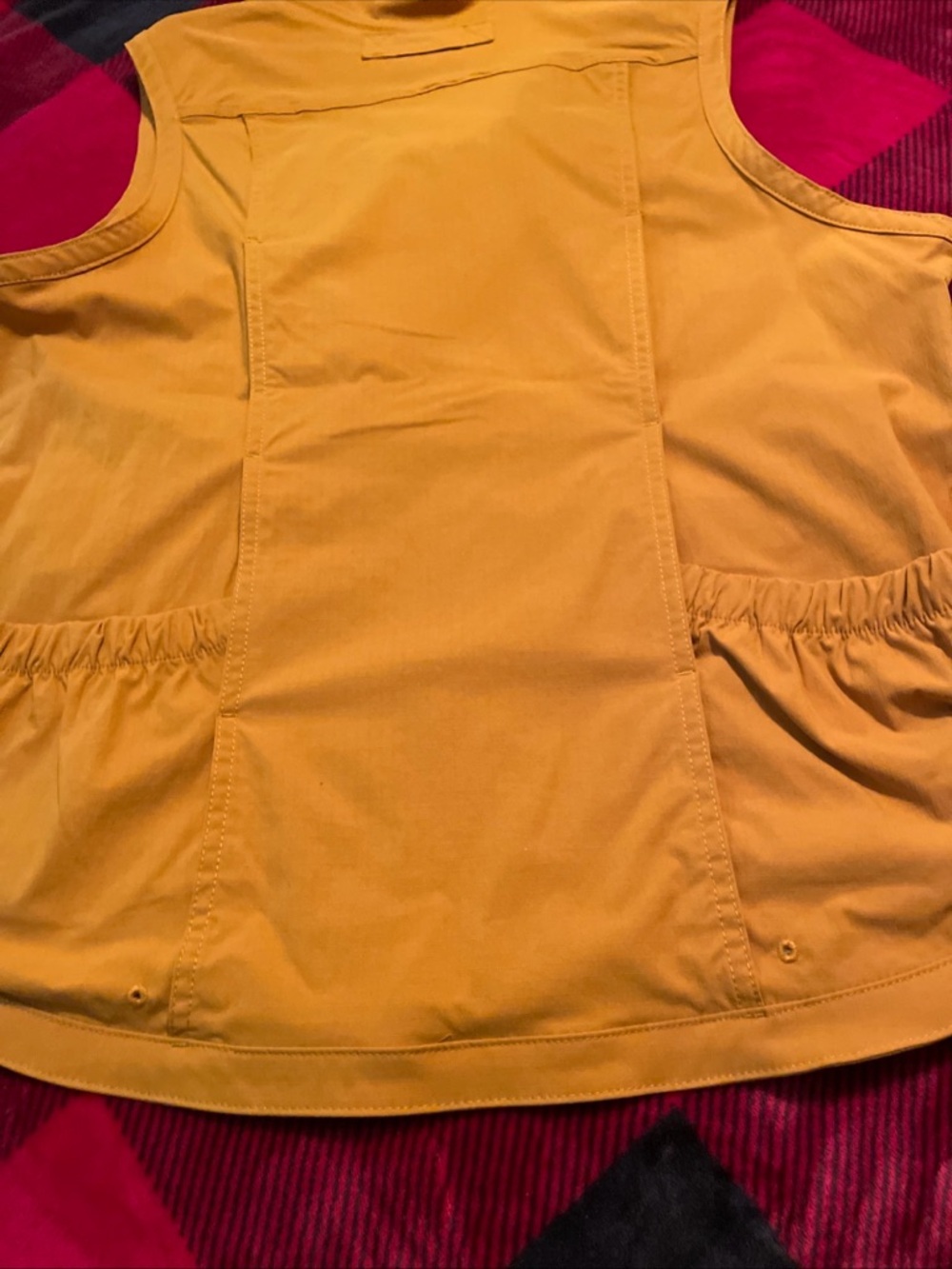 Duluth Trading Co Golden Yellow Work Vest - Picture 14 of 16